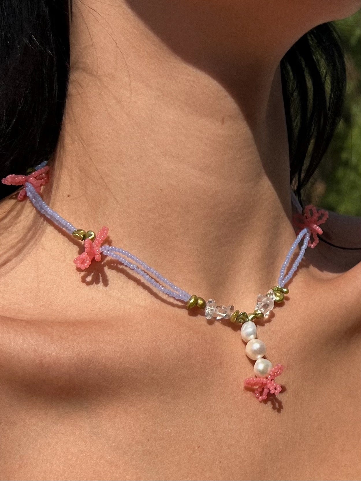 Lotus Style Genuine Amethyst Necklace - Diamond Water lily Pendant - –  Spirit Art USA
